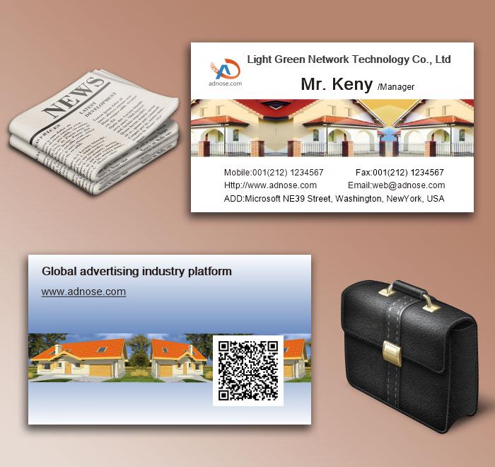 Advanced real estate business cards6