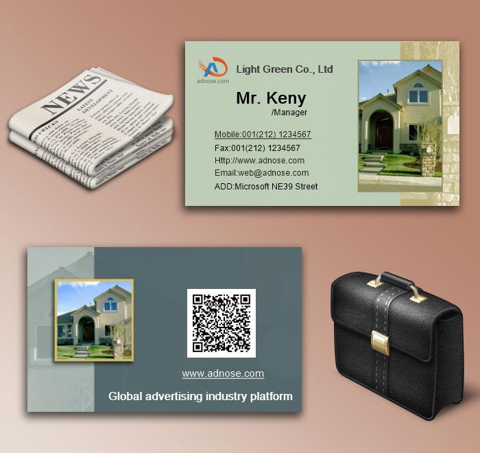 Advanced real estate business cards6