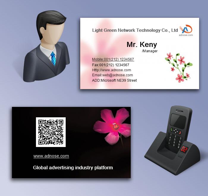 Flower Business Card5
