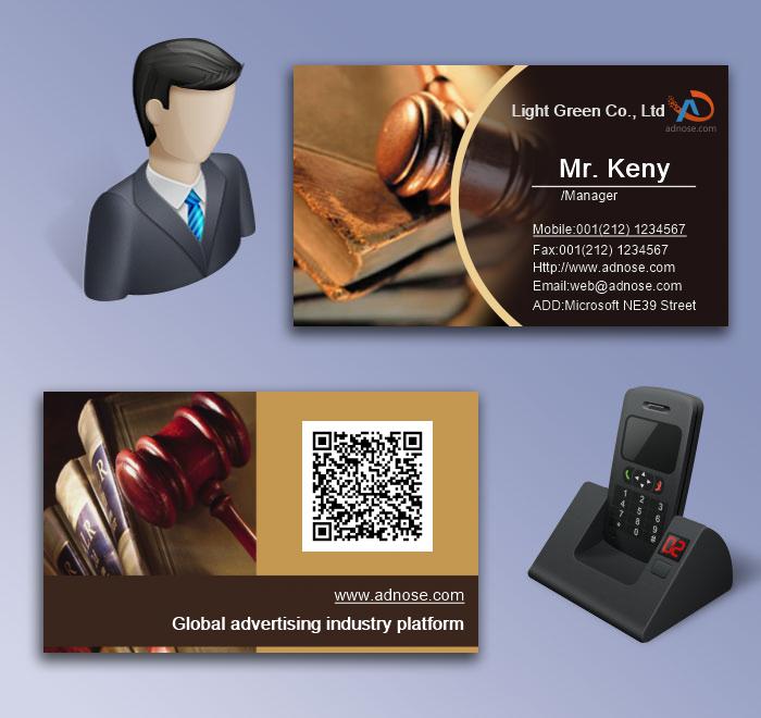 Lawyer business card5