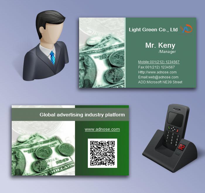 Bank financial business card5