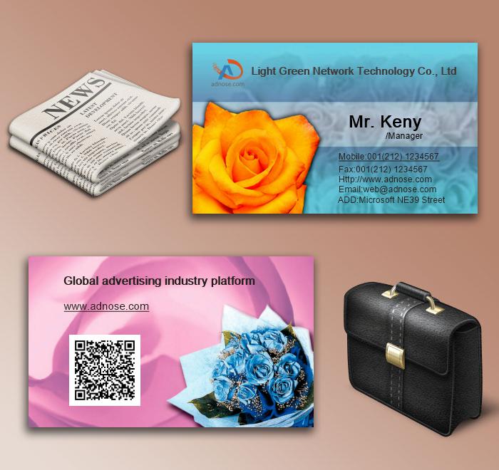Rose business card6
