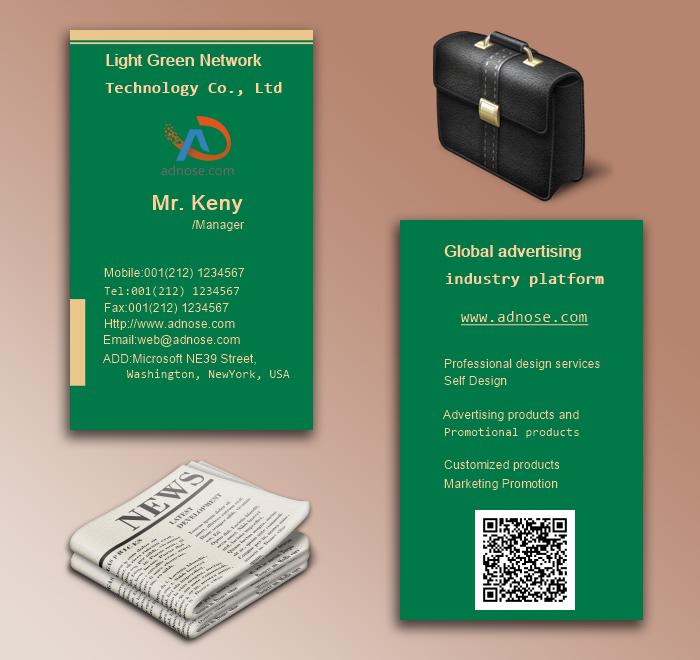 Simple green business card5