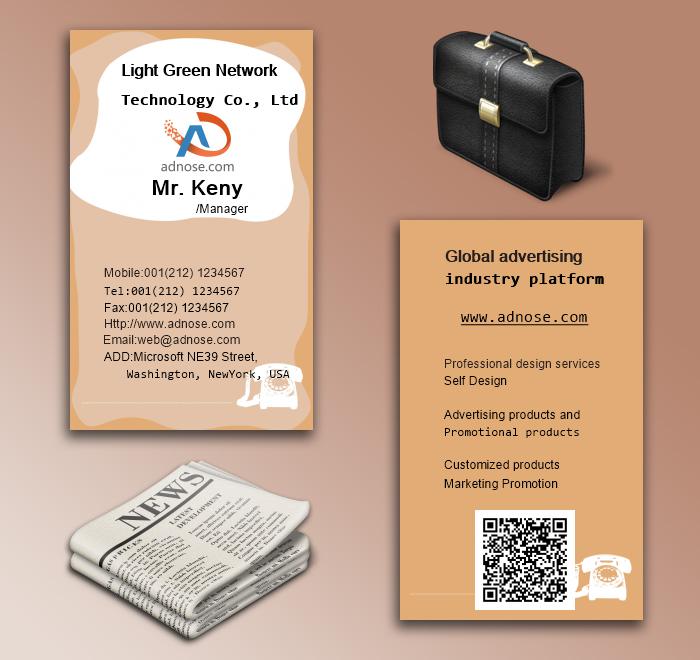 Style dialog box business card 5