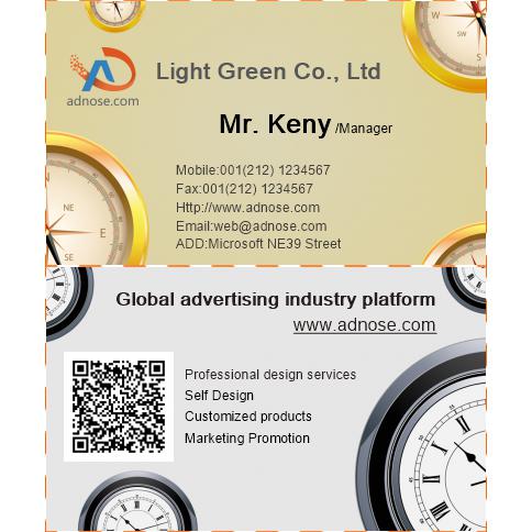 Professional manufacturing repair watches card