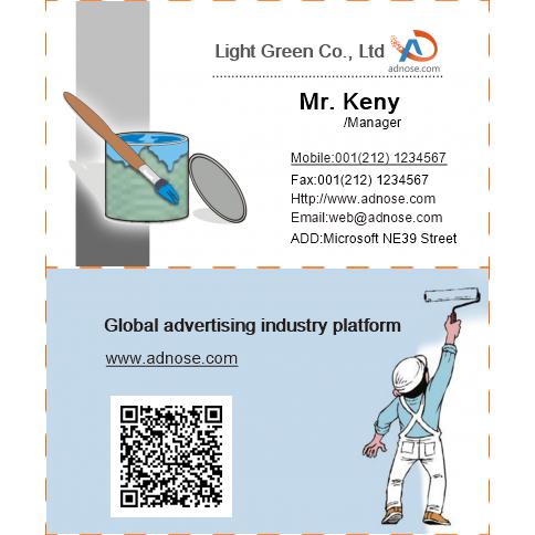 Painter Business Card