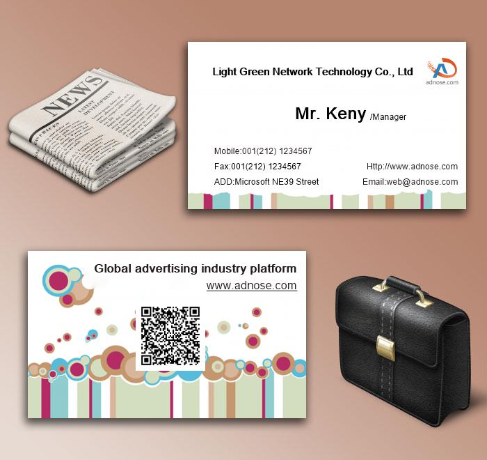 Cute cartoon gift company card6