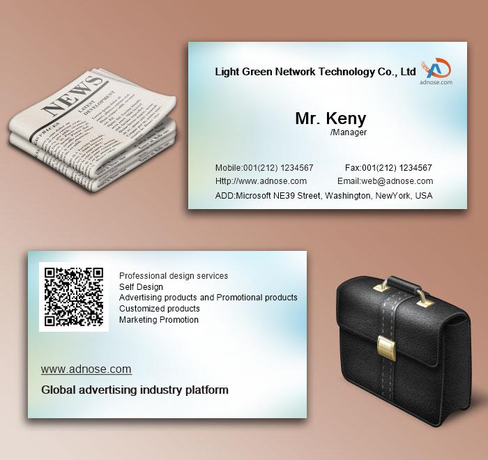 Halo Blue Phantom business card6