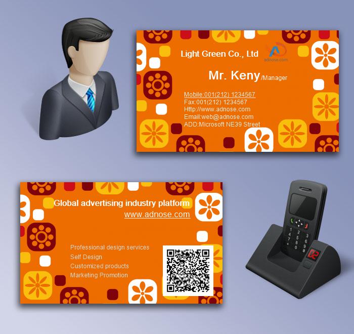 Gorgeous and colorful orange drinkn card5
