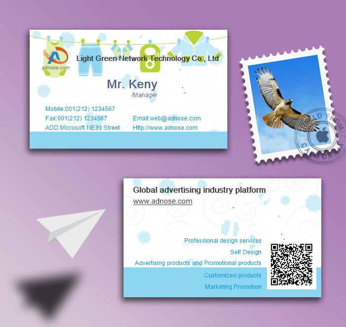 White background blue keynote Children\