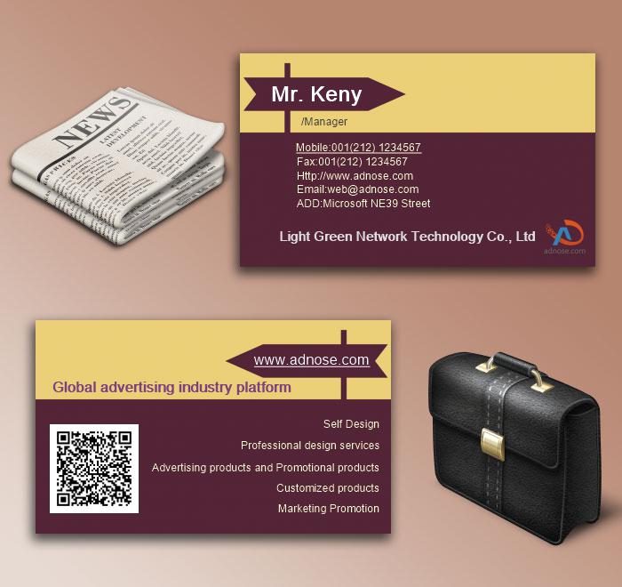 Simple purple arrow logo card6