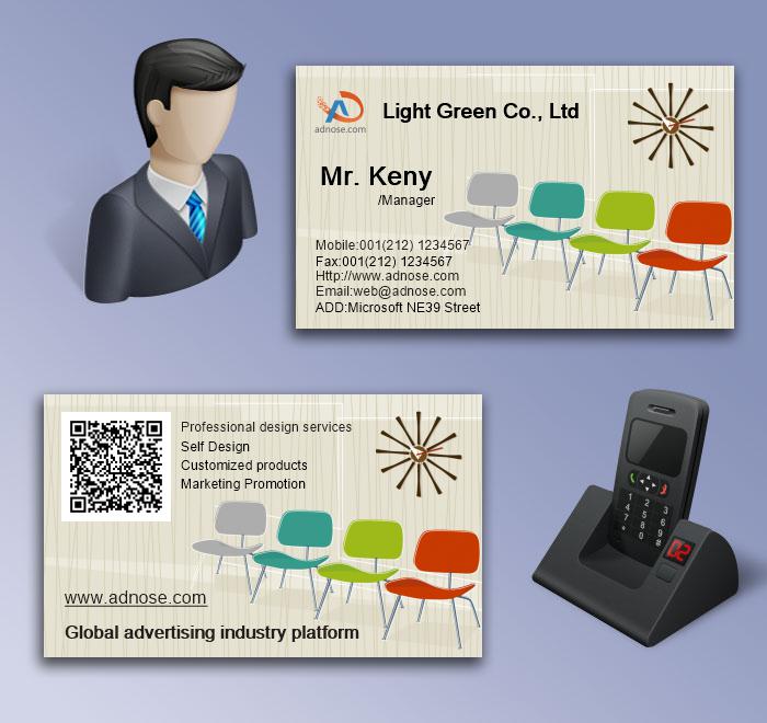 Simple furniture business card5