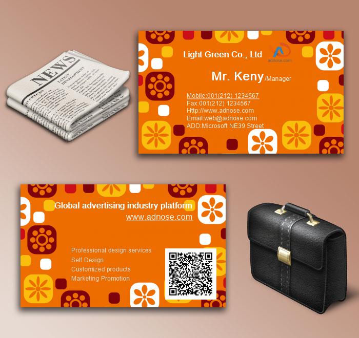 Gorgeous and colorful orange drinkn card6