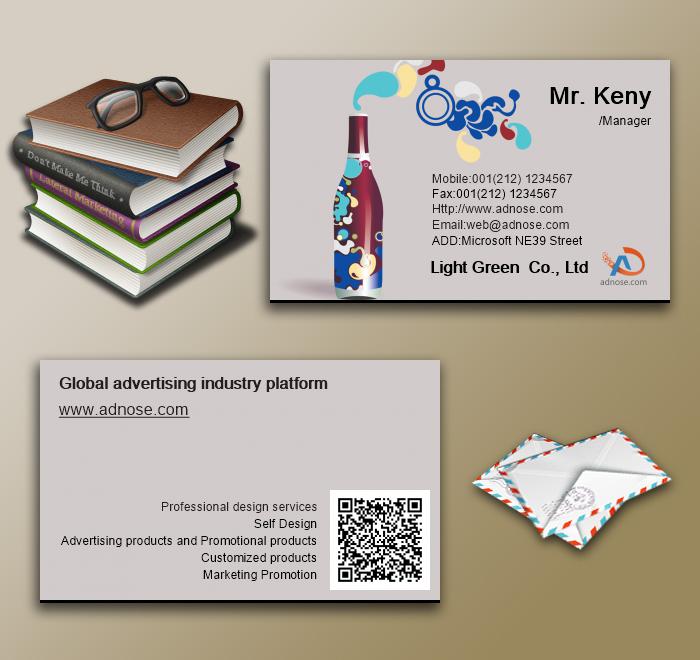 Bottle abstraction business card5