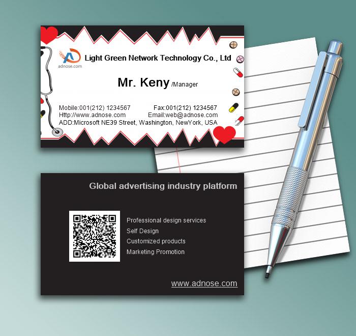 Revive color drug store business card1