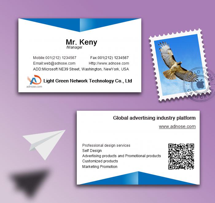 White background blue roof  card2