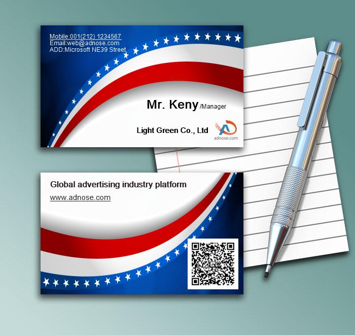 Stars and Stripes business card1