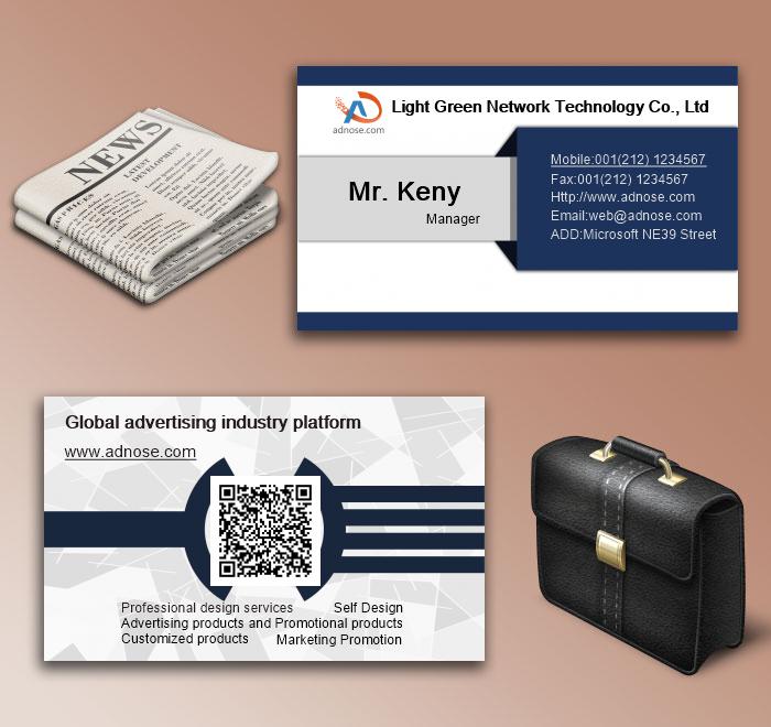 Blue bar business card6