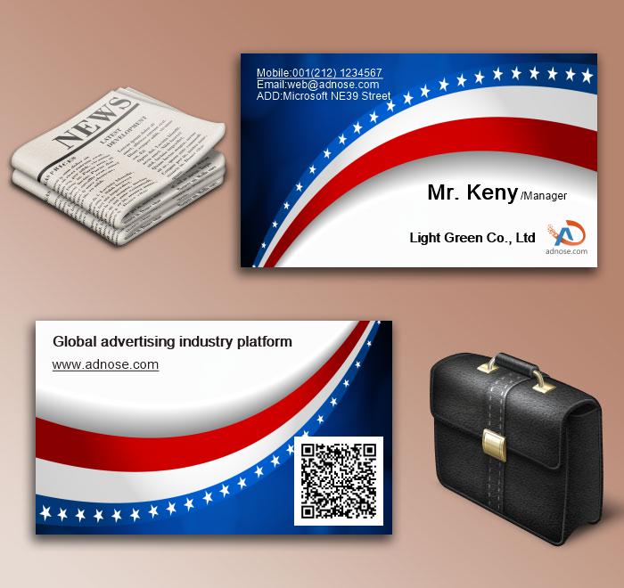 Stars and Stripes business card6