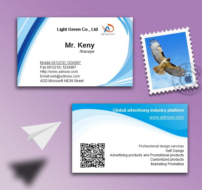Blue wave business card2