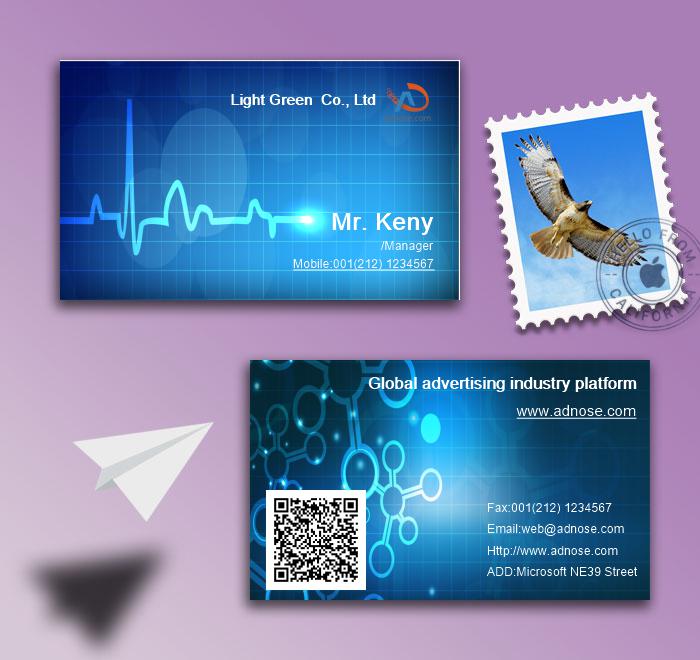 Blue wave business card2