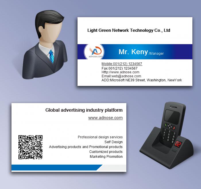 Blue bar business card5