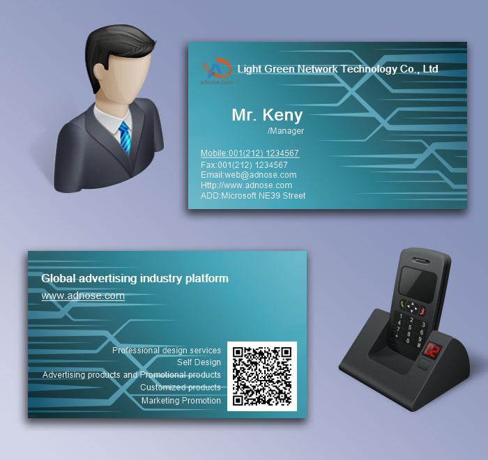 Pine green business card5