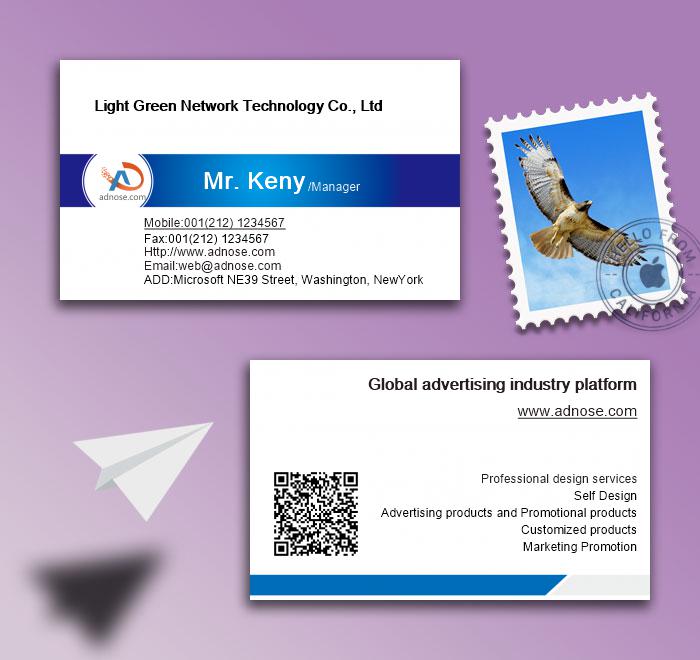 Blue bar business card2