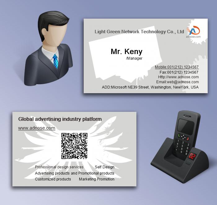 Bottom ash white paint business card5