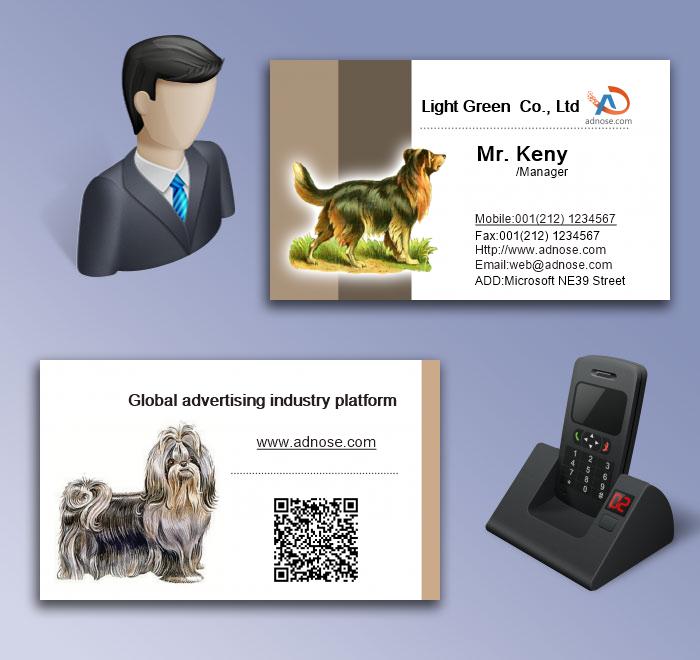Pet dog 03 business card5
