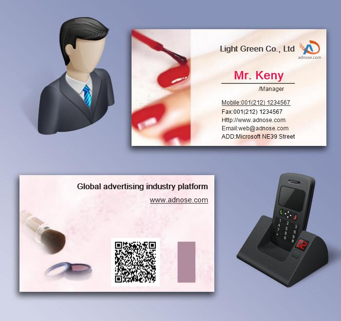 Nail cosmetics business card5