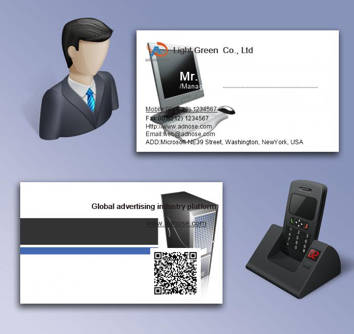 Silver computer business card5