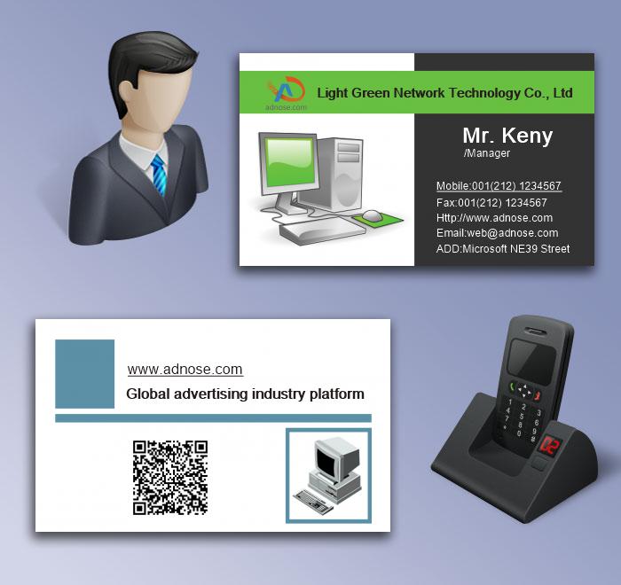 Desktop computer business card5