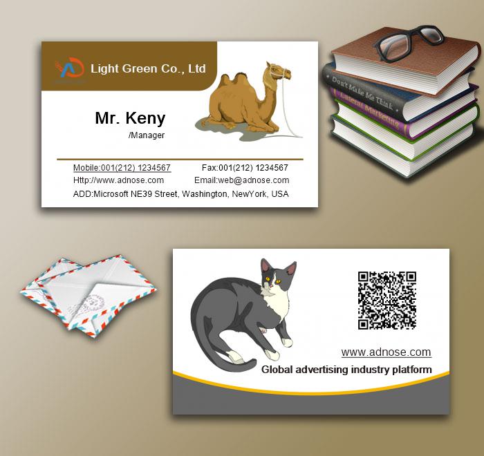 Animal cartoon drawing card3