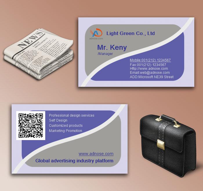 Simple color business card6