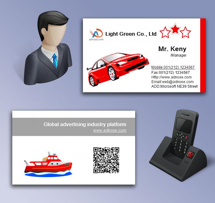 Speed club business card5