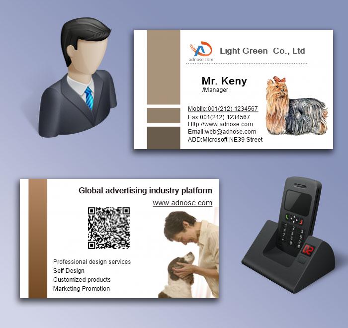 Pet dog 04 business card5
