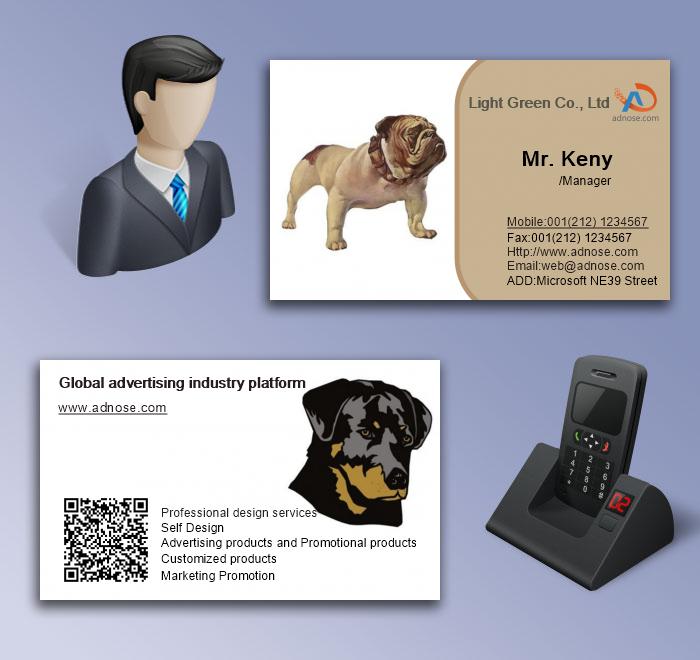 Pet dog business card5