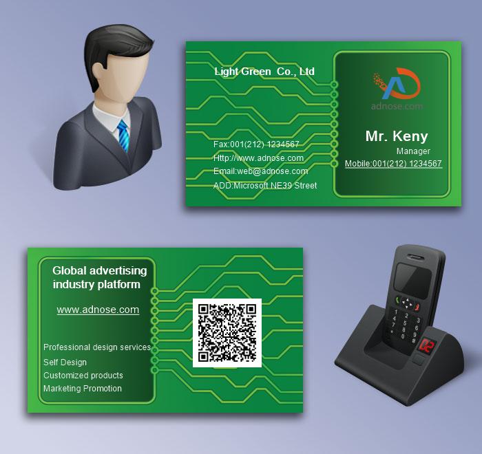 Circuit board business card5