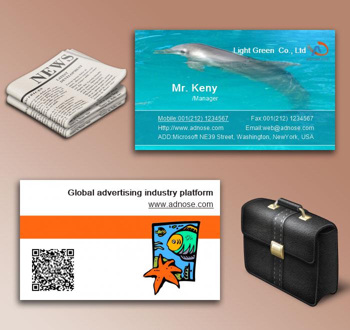 Dolphin business card6