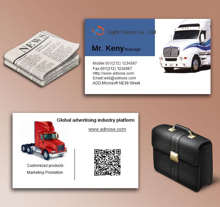 Large car business card6