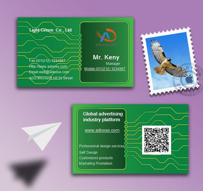 Circuit board business card2