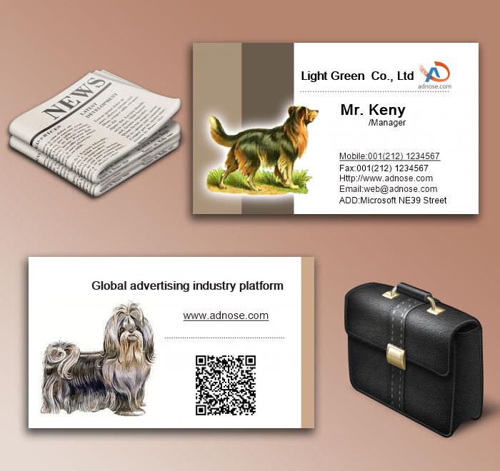 Pet dog 03 business card6