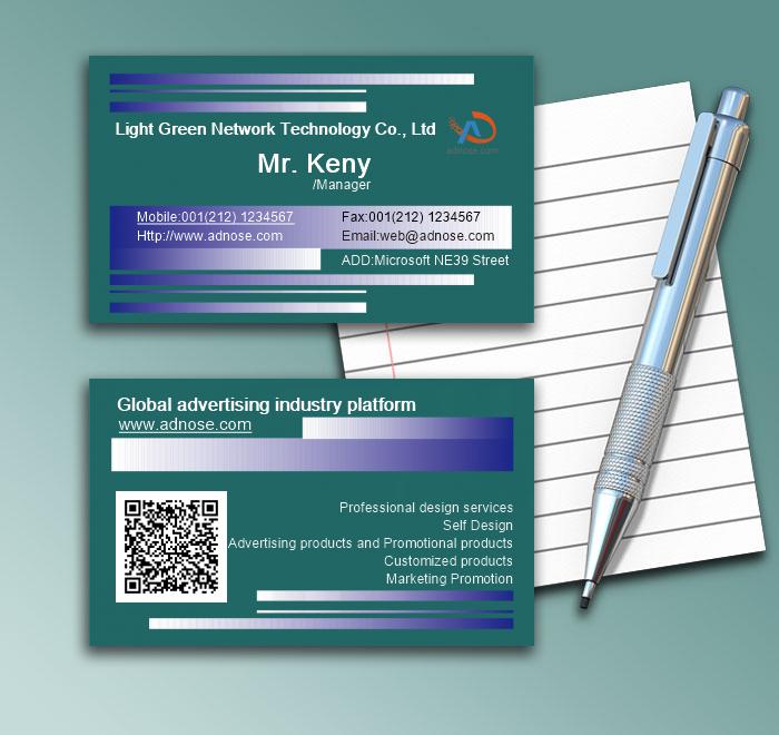 Purple Stripe business card1
