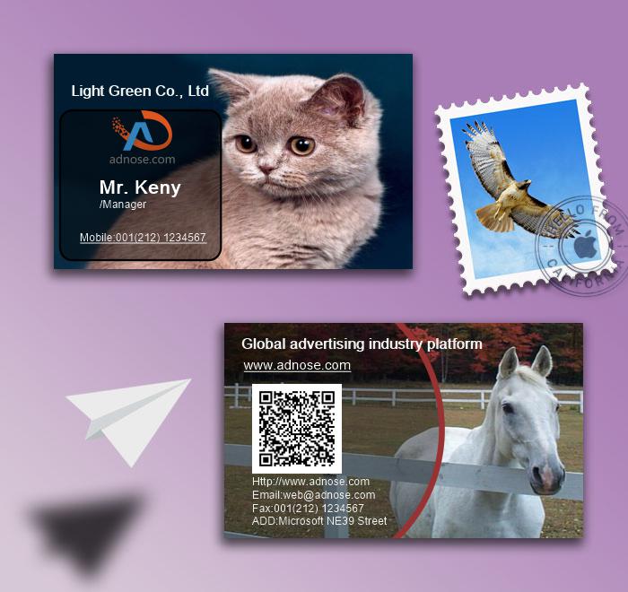 Adorable pet business card2