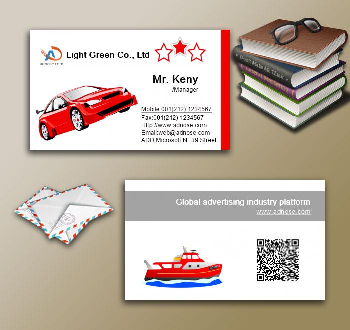 Speed club business card3