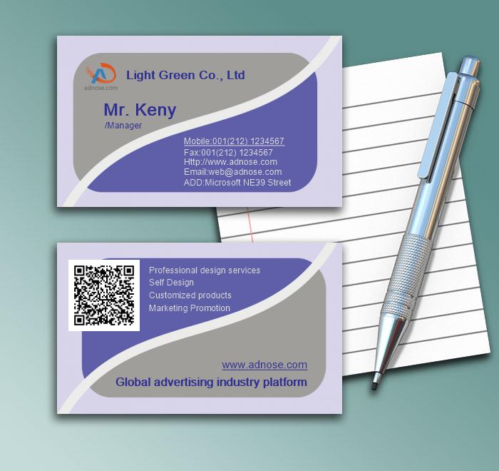 Simple color business card1