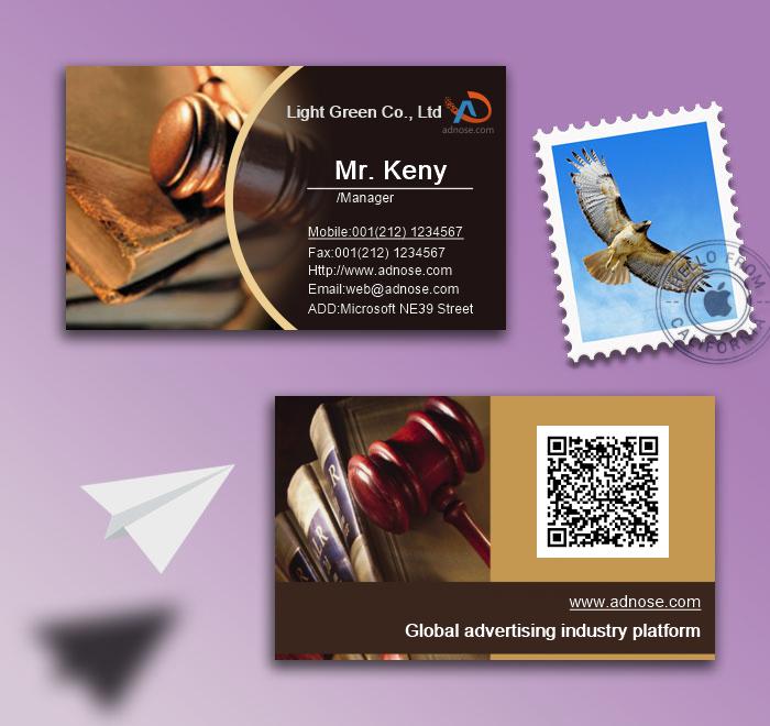 Lawyer business card2