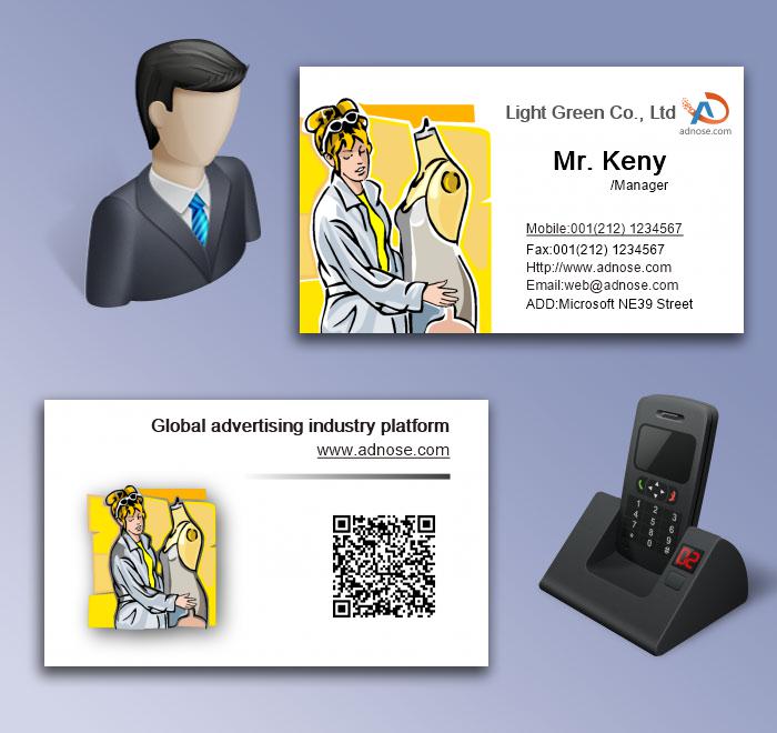Fashion designer business card5