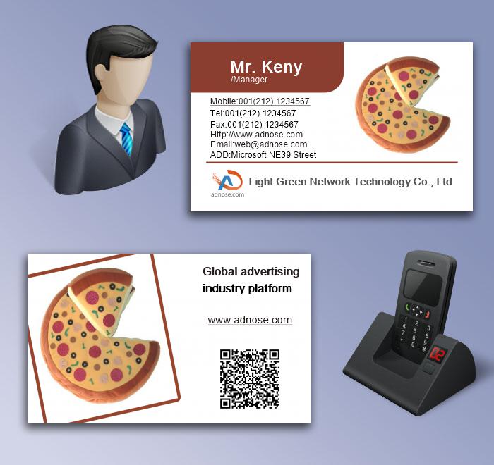 Pizza Shop Business Card5